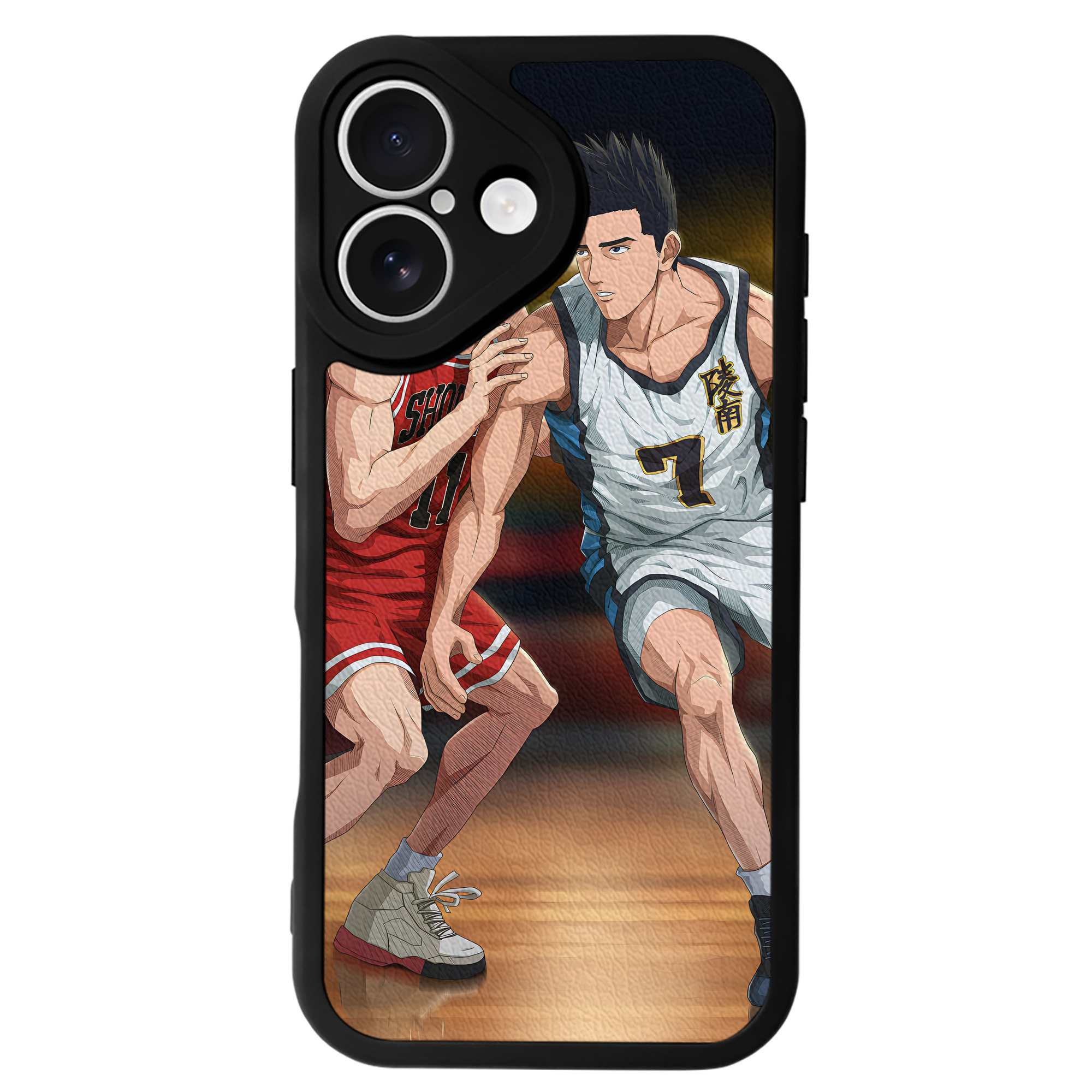 （画像用） SLAM DUNK／スラムダンク 【iPhone 16シリーズ対応】シリコンスマホケース（レザー調） 材質：シリコン